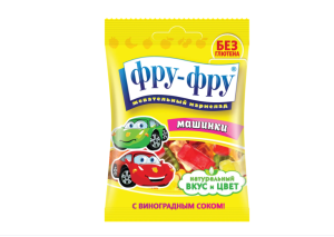 ФРУ-ФРУ мармелад машинки 30г ФРУ-ФРУ мармелад машинки 30г
