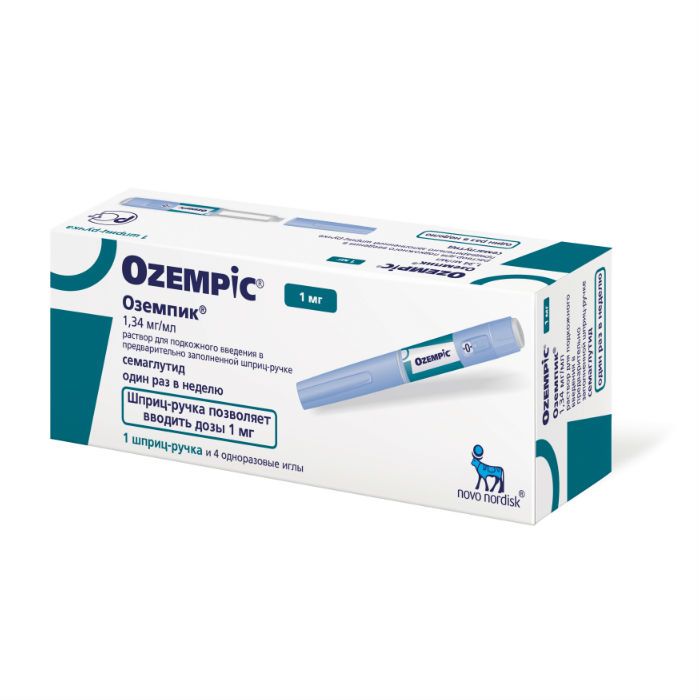 ОЗЕМПИК р-р д/ин. (шприц-ручка) 1.34мг/мл 3мл 1 шт.