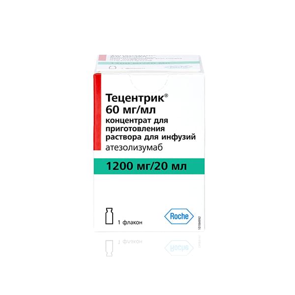 ТЕЦЕНТРИК конц. д/ин. (фл.) 60мг/мл - 20мл 1 шт.