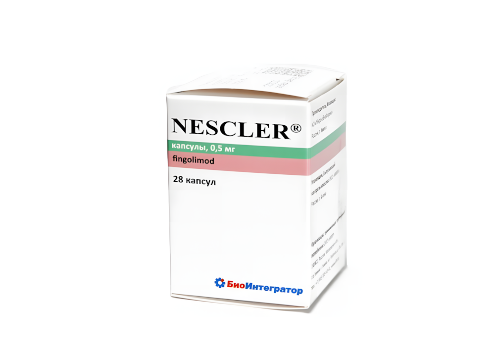 НЕСКЛЕР капс. 0.5мг 28 шт.