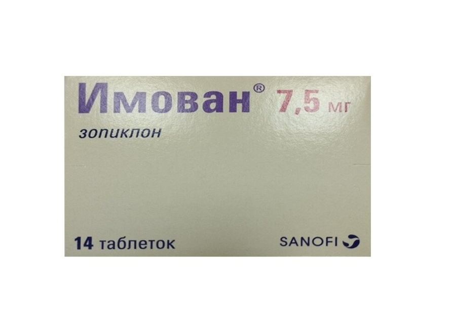 ИМОВАН таб п/об 7.5мг 14 шт.