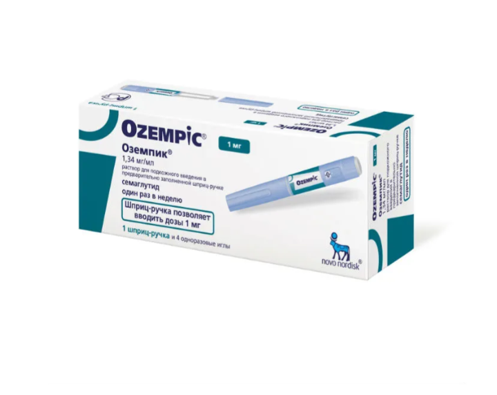 ОЗЕМПИК р-р д/ин. (шприц-ручка) 1.34мг/мл 1.5мл 1 шт.