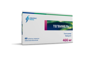 ТЕГВИМЕЛЬ таб п/об 400мг 60 шт.
