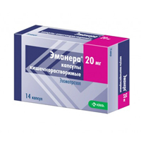 ЭМАНЕРА капс. 20мг 14 шт.