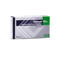 ЭМАНЕРА капс. 40мг 28 шт.