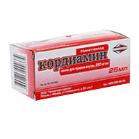 КОРДИАМИН капли (фл.) 25% - 25мл 1 шт.