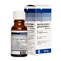 ВАЛОКОРДИН-ДОКСИЛАМИН капли орал. (фл.) 20мл 1 шт.