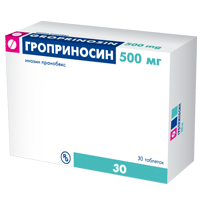 ГРОПРИНОСИН таб 500мг 30 шт.