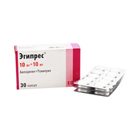 ЭГИПРЕС капс. 10мг+10мг 30 шт.