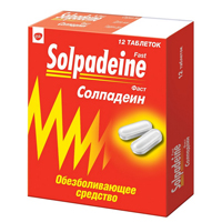 СОЛПАДЕИН ФАСТ (ЭКСПРЕСС) таб п/об 12 шт.