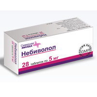 НЕБИВОЛОЛ таб 5мг 28 шт.