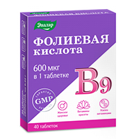 ФОЛИЕВАЯ КИСЛОТА 9 МЕСЯЦЕВ таб 0.4мг 30 шт.