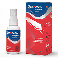 БЕЛОДЕРМ ЭКСПРЕСС спрей (фл.) 0.05%-50мл БЕЛОДЕРМ ЭКСПРЕСС спрей (фл.) 0.05%-50мл