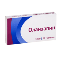 ОЛАНЗАПИН таб 10мг 28 шт.