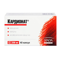 КАРДИОНАТ капс. 250мг n40