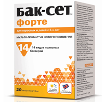 БАК-СЕТ ФОРТЕ форте капс. 10 шт.