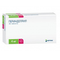 ПЕРИНДОПРИЛ таб 4мг 30 шт.