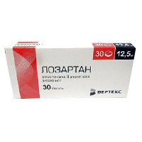 ЛОЗАРТАН таб п/об 12.5мг 30 шт.