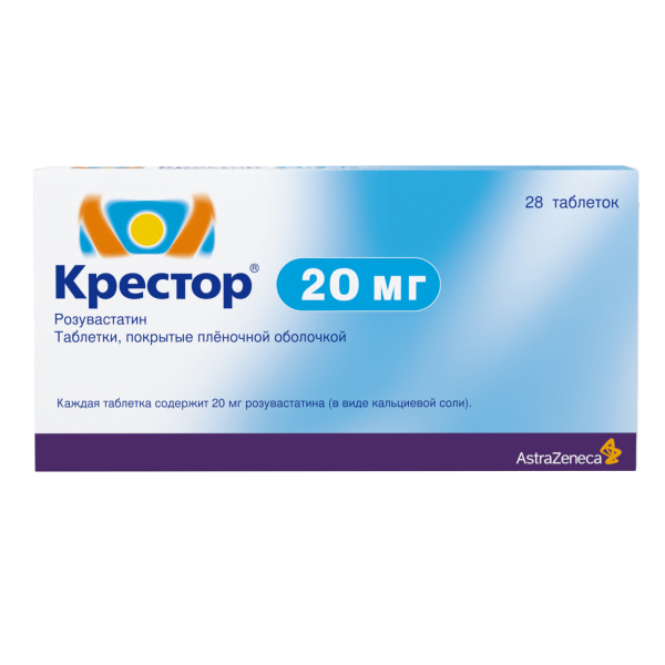 КРЕСТОР таб п/об 20мг 28 шт.
