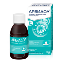 АРБИДОЛ пор. д/сусп. (фл.) 25мг/5мл 37г 1 шт.