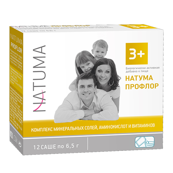 НАТУМА (NATUMA) ПРОФЛОР саше 6.5г 12 шт. НАТУМА (NATUMA) ПРОФЛОР саше 6.5г 12 шт.