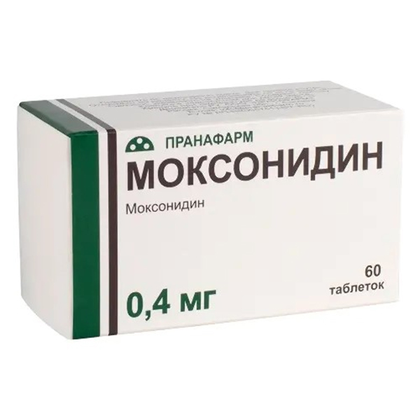 Моксонидин таб. п/пл. об. 400мкг №14