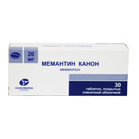 МЕМАНТИН таб п/об 20мг n30