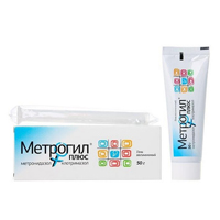 МЕТРОГИЛ ПЛЮС гель ваг. (туба) 50г Аппликатор 10 шт.