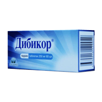 ДИБИКОР таб 250мг 60 шт.