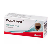 КОРДИНИК таб 10мг 60 шт.