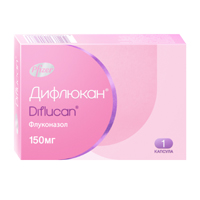 ДИФЛЮКАН капс. 150мг 1 шт.