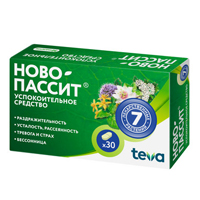 НОВО-ПАССИТ таб п/об 30 шт.
