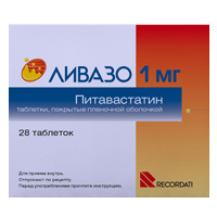 ЛИВАЗО таб п/об 1мг 28 шт.