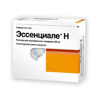 ЭССЕНЦИАЛЕ Н р-р д/ин. (амп.) 5мл 5 шт.