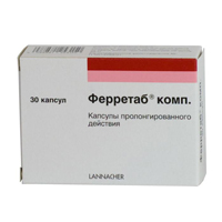ФЕРРЕТАБ КОМП капс. 30 шт.