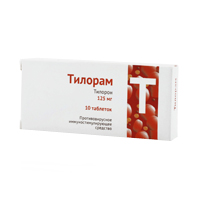 ТИЛОРАМ таб п/об 125мг 10 шт.