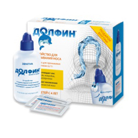 ДОЛФИН (DOLPHIN) средство д/промывания носоглотки (пак.) 1г 30 шт.