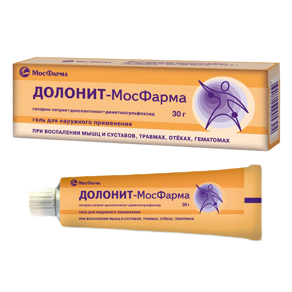 ДОЛОНИТ-МОСФАРМА гель (туба) 30г