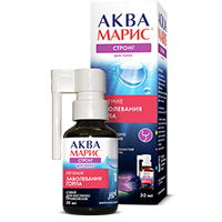 АКВА МАРИС СТРОНГ спрей назал. (фл.) 30мл 1 шт.