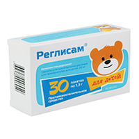 РЕГЛИСАМ гран. д/р-ра дет. (пак) 25мг/доза - 1.3г 30 шт.