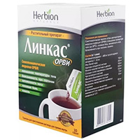 ЛИНКАС ОРВИ гран. (пак.) 5.6г 10 шт.
