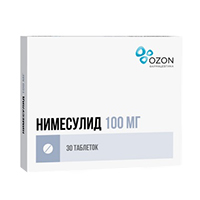 НИМЕСУЛИД таб 100мг 30 шт.