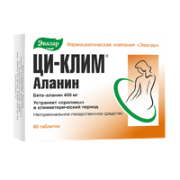 ЦИ-КЛИМ АЛАНИН таб 400мг n40