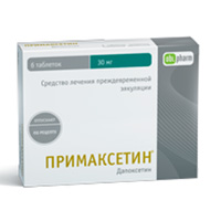 ПРИМАКСЕТИН таб п/об 30мг n6