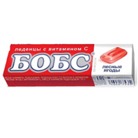 БОБС леденцы 35г Клубничный
