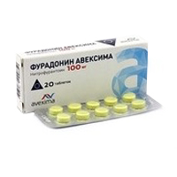 ФУРАДОНИН таб 100мг 20 шт.