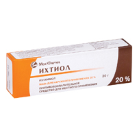 ИХТИОЛ мазь (туба) 20% 30г