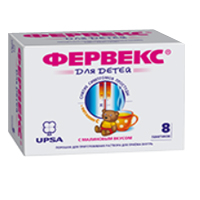 Фервекс пак.(пор. д/приг. р-ра д/приема внутрь) №12 (лимонный без сахара)