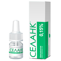 СЕЛАНК капли назал. (фл.-кап.) 0.15% - 3мл 1 шт.