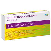 НИКОТИНОВАЯ КИСЛОТА ДЛЯ ВОЛОС (амп.) 10мл n7